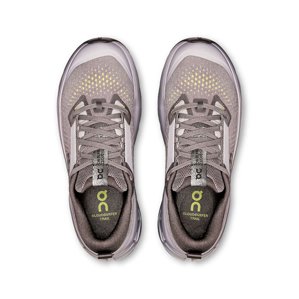 On Women’s Cloudsurfer Trail 2 - Iron | Lilac