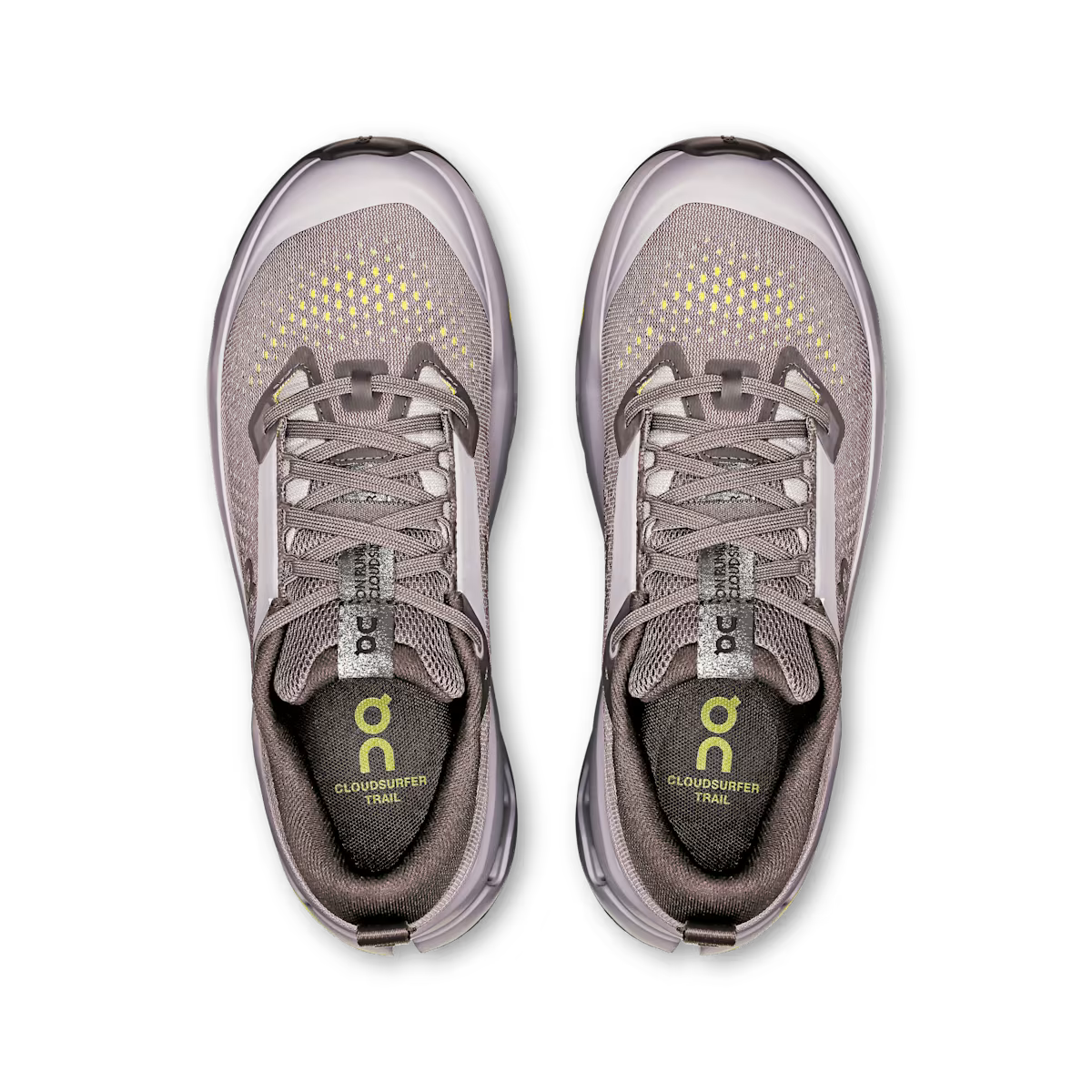 On Women’s Cloudsurfer Trail 2 - Iron | Lilac