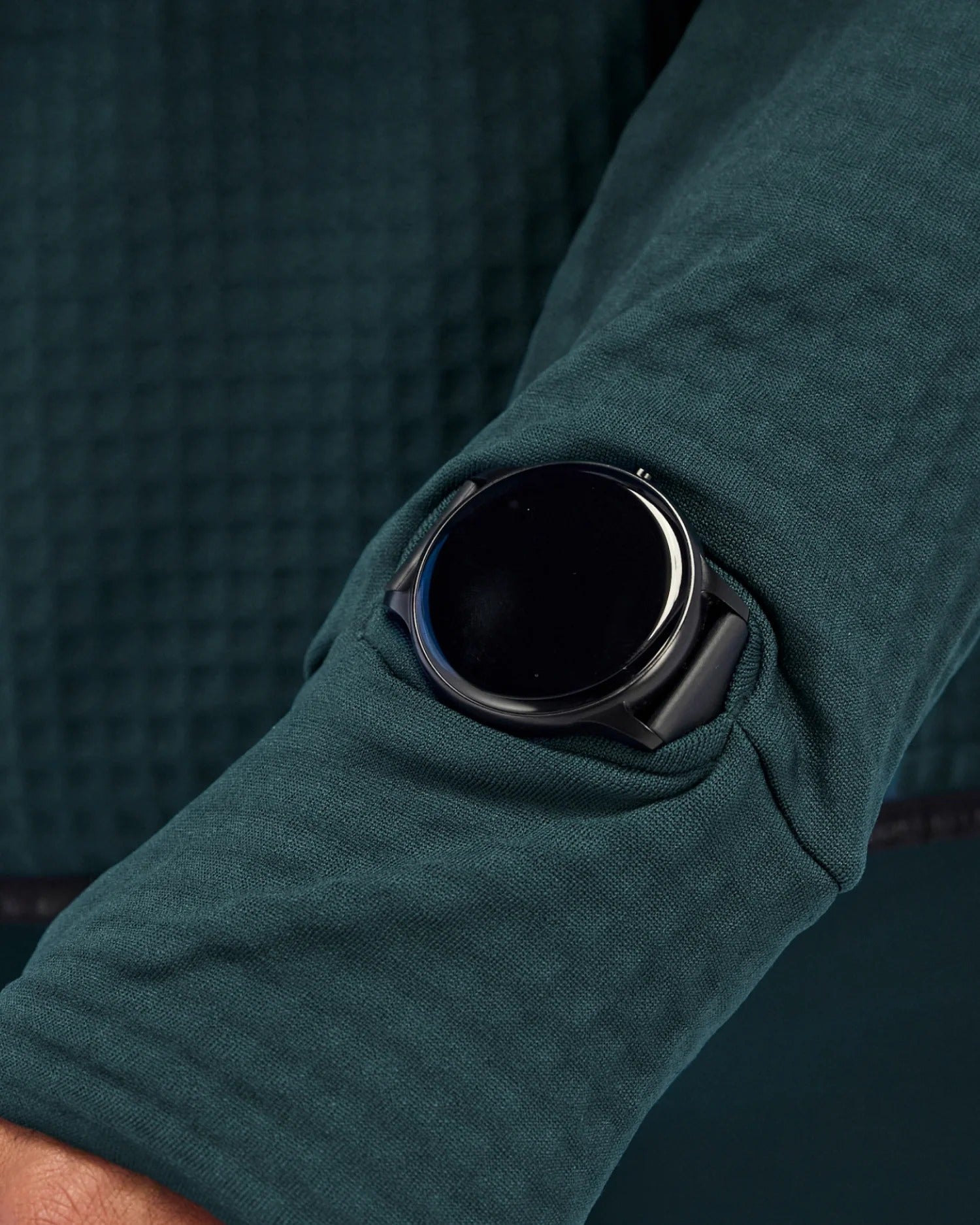 Bandit CaldoGrid™ Men's Cold Weather Quarter Zip - Storm - Interval Running