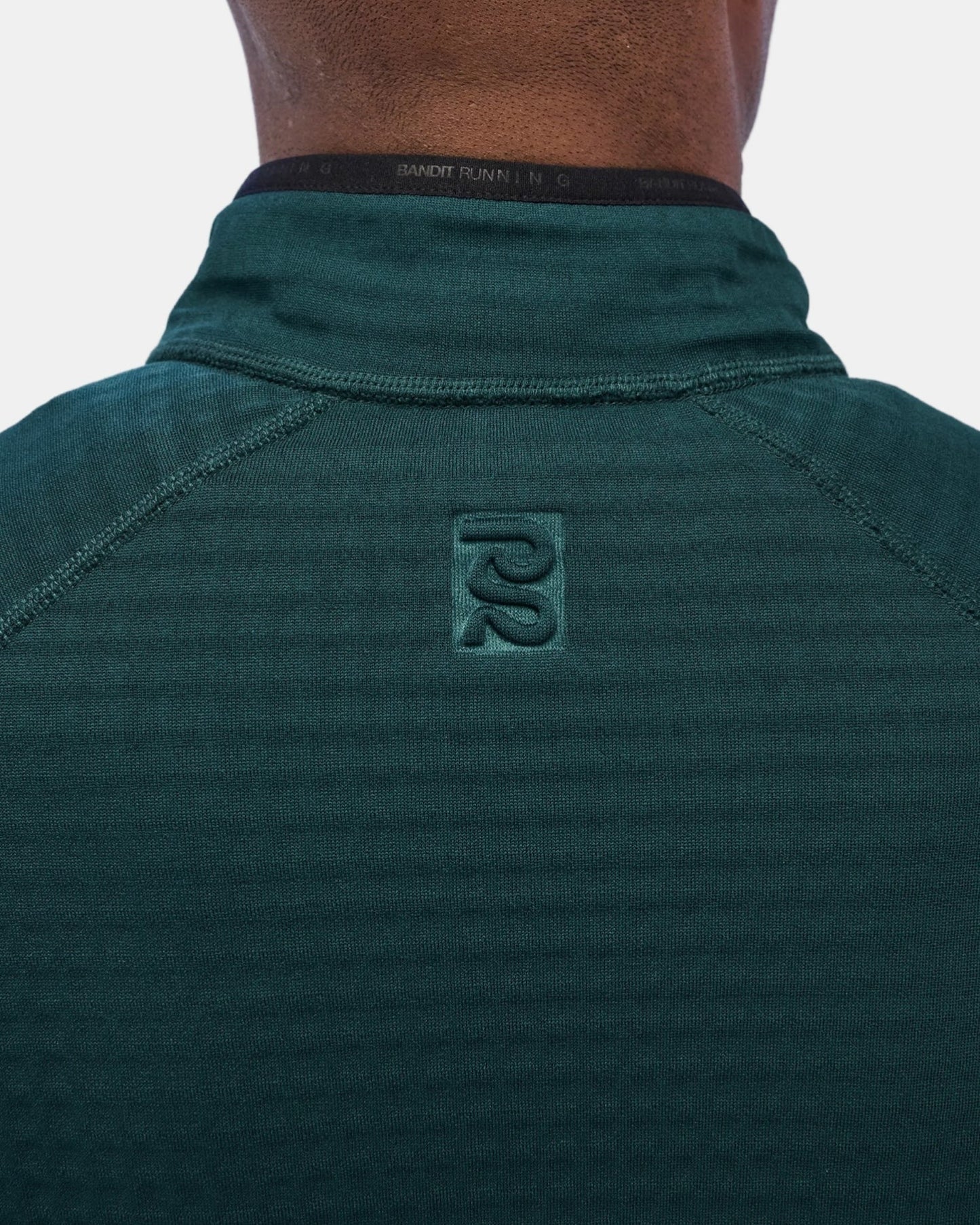 Bandit CaldoGrid™ Men's Cold Weather Quarter Zip - Storm - Interval Running