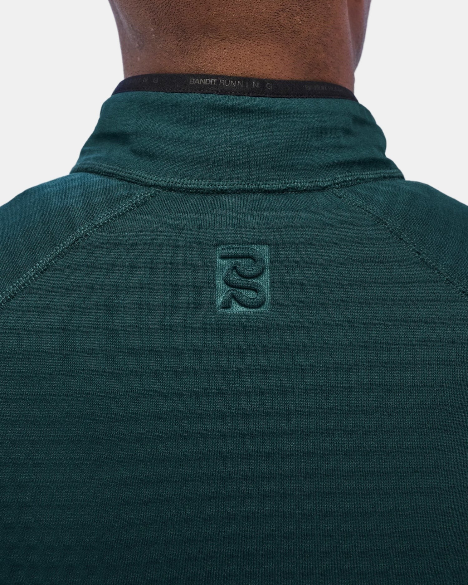 Bandit CaldoGrid™ Men's Cold Weather Quarter Zip - Storm - Interval Running