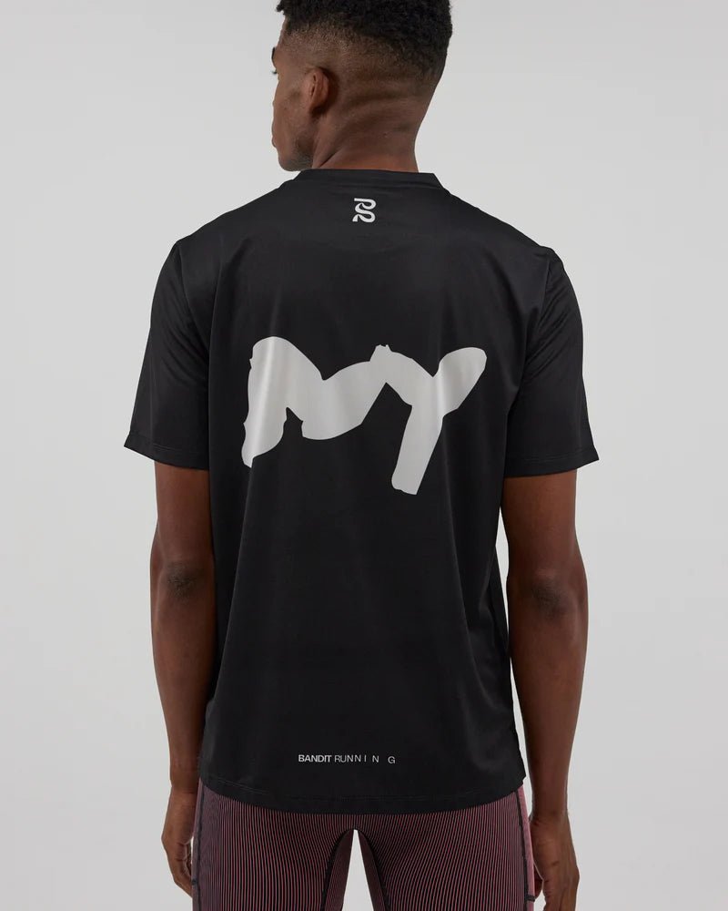Bandit Drift™ "NY" Performance Tee - Black - Interval Running