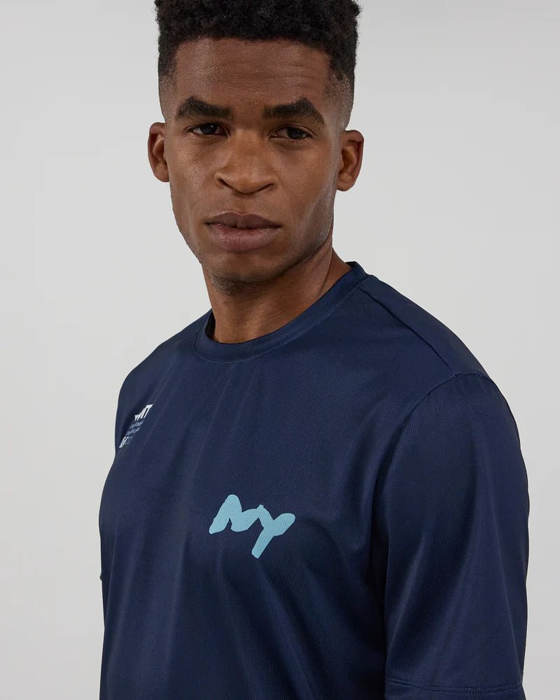 Bandit Drift™ "NY" Performance Tee - NY Navy - Interval Running