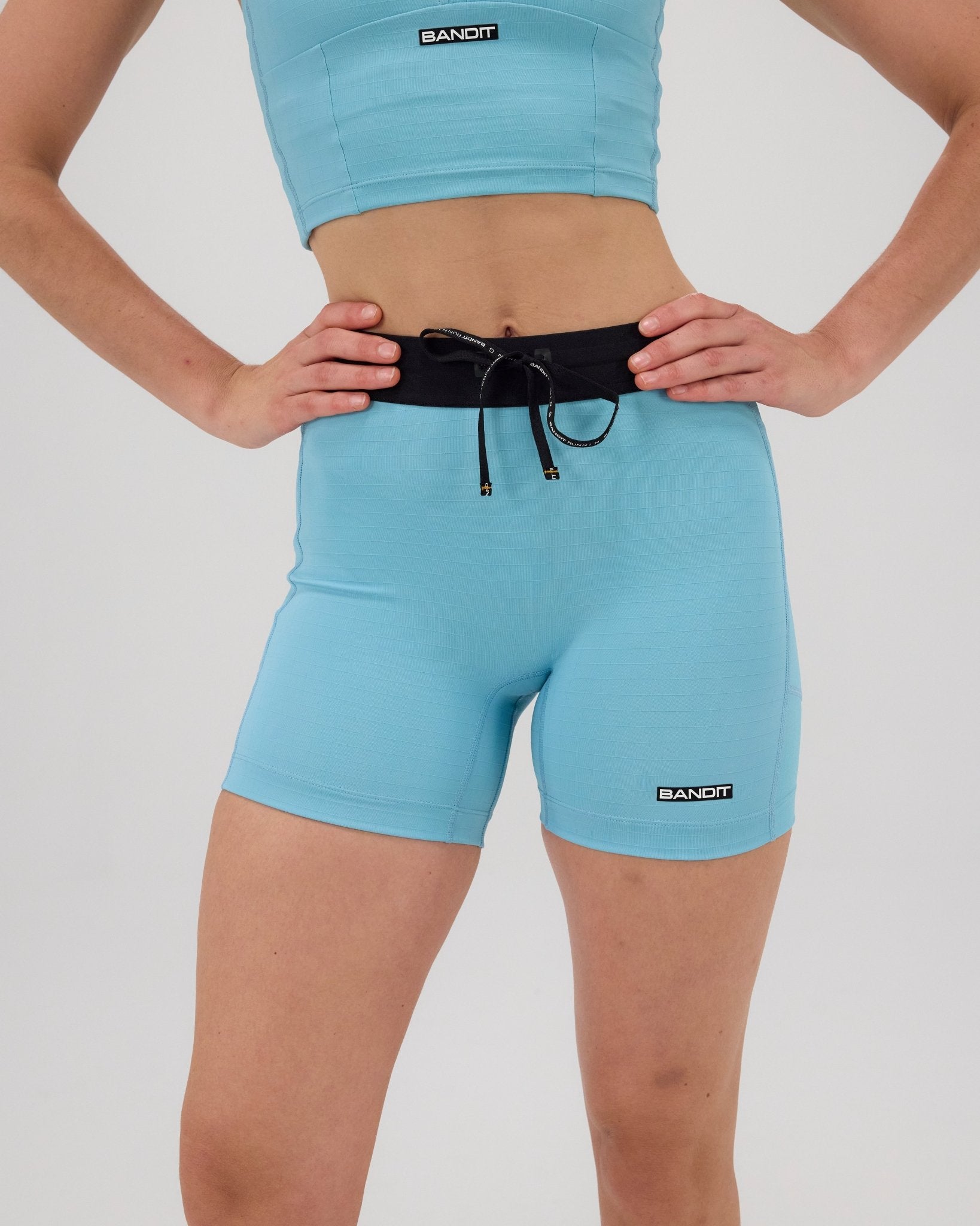 Bandit Gridlock™ 5" Compression - Vintage Blue - Interval Running