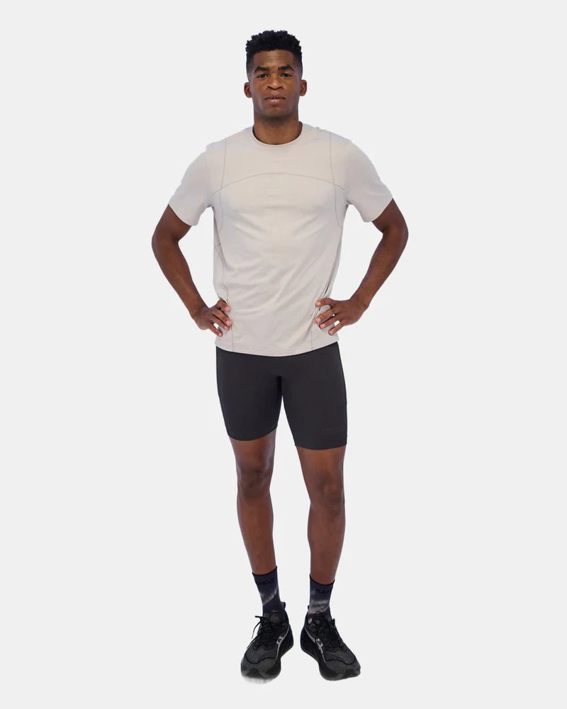 Bandit Gridlock™ 7 Pocket Half Tights - Shadow - Interval Running