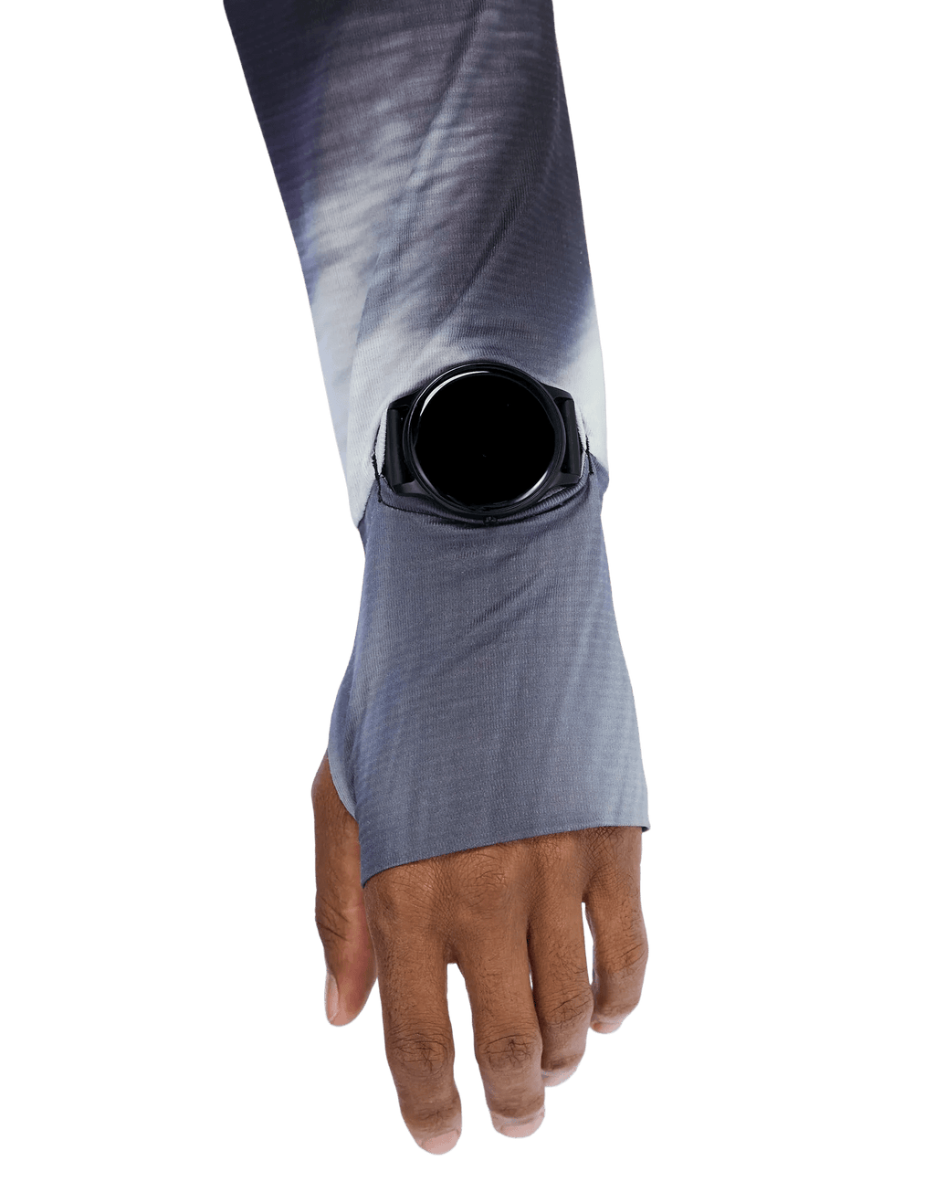 Bandit Men's AuraGrid™ Mockneck Long Sleeve - Haze Multi - Interval Running