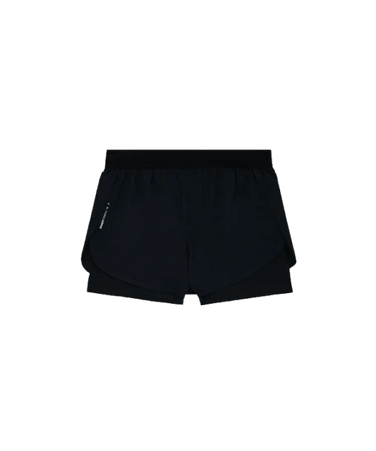 Bandit Men's CoolGrid™ 2-in-1 Run Short - Black - Interval Running