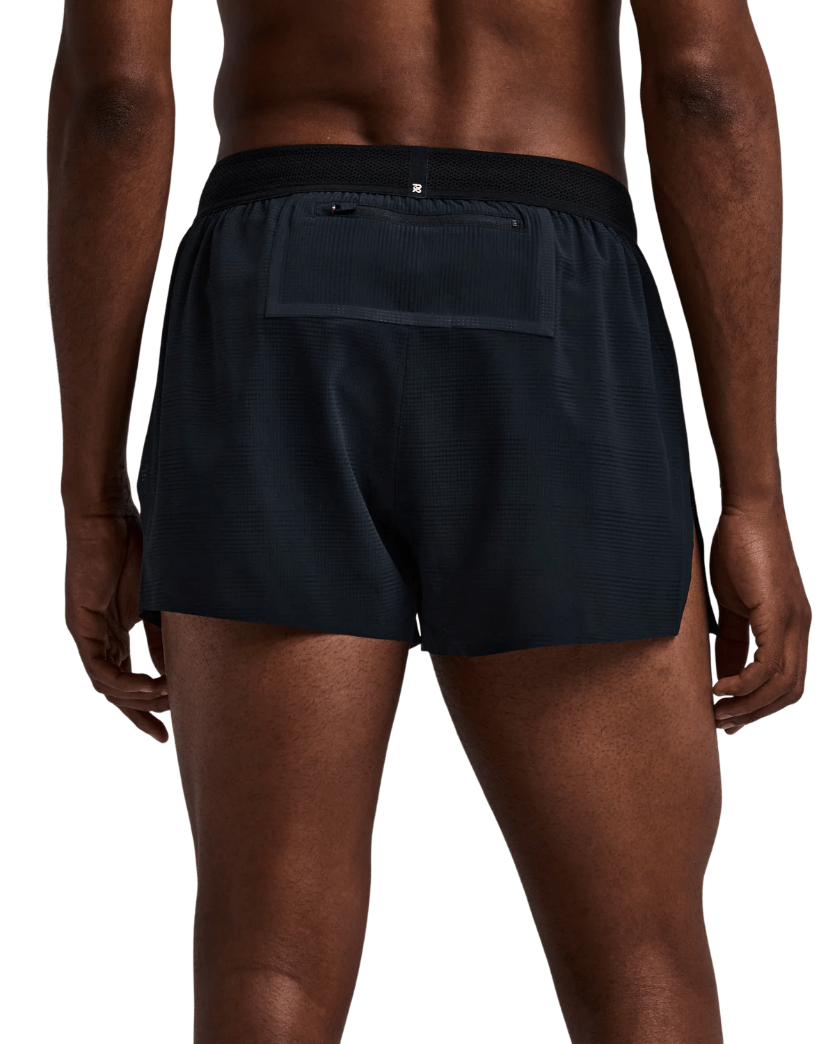 Bandit Men's CoolGrid™ 3" Split Short - Black - Interval Running