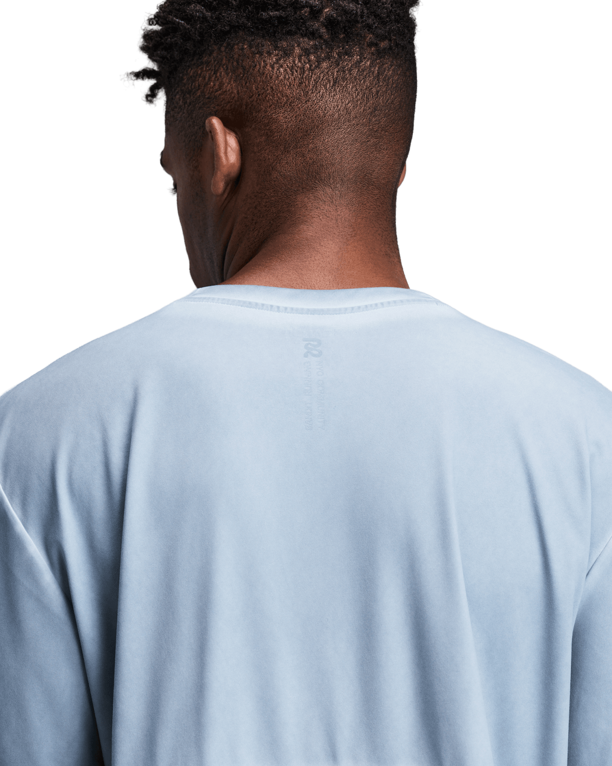 Bandit Men's FrioSoft™ Performance Box Tee – Pavilion Blue - Interval Running