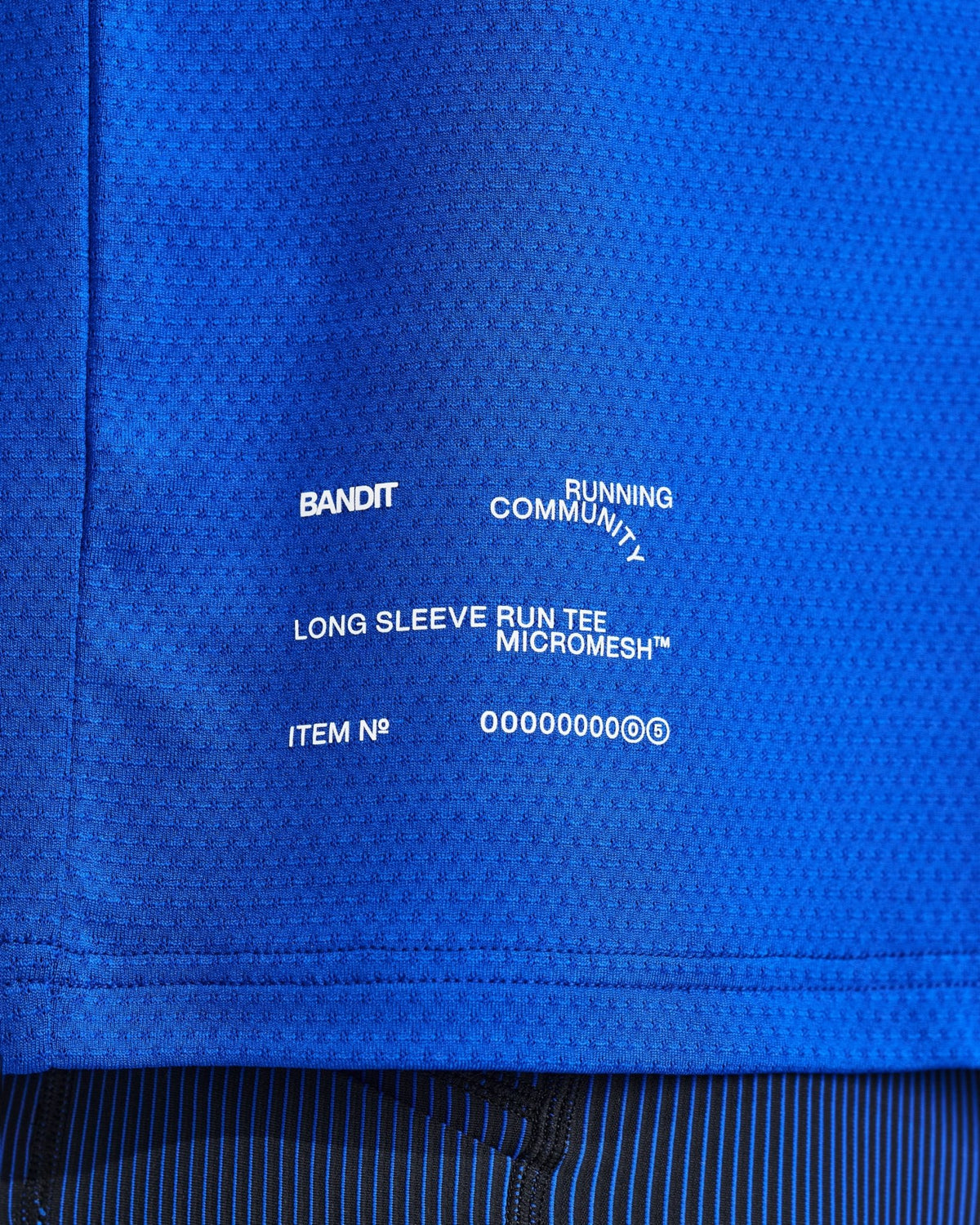Bandit Men's Micromesh™ Long Sleeve – Bauhaus Blue - Interval Running
