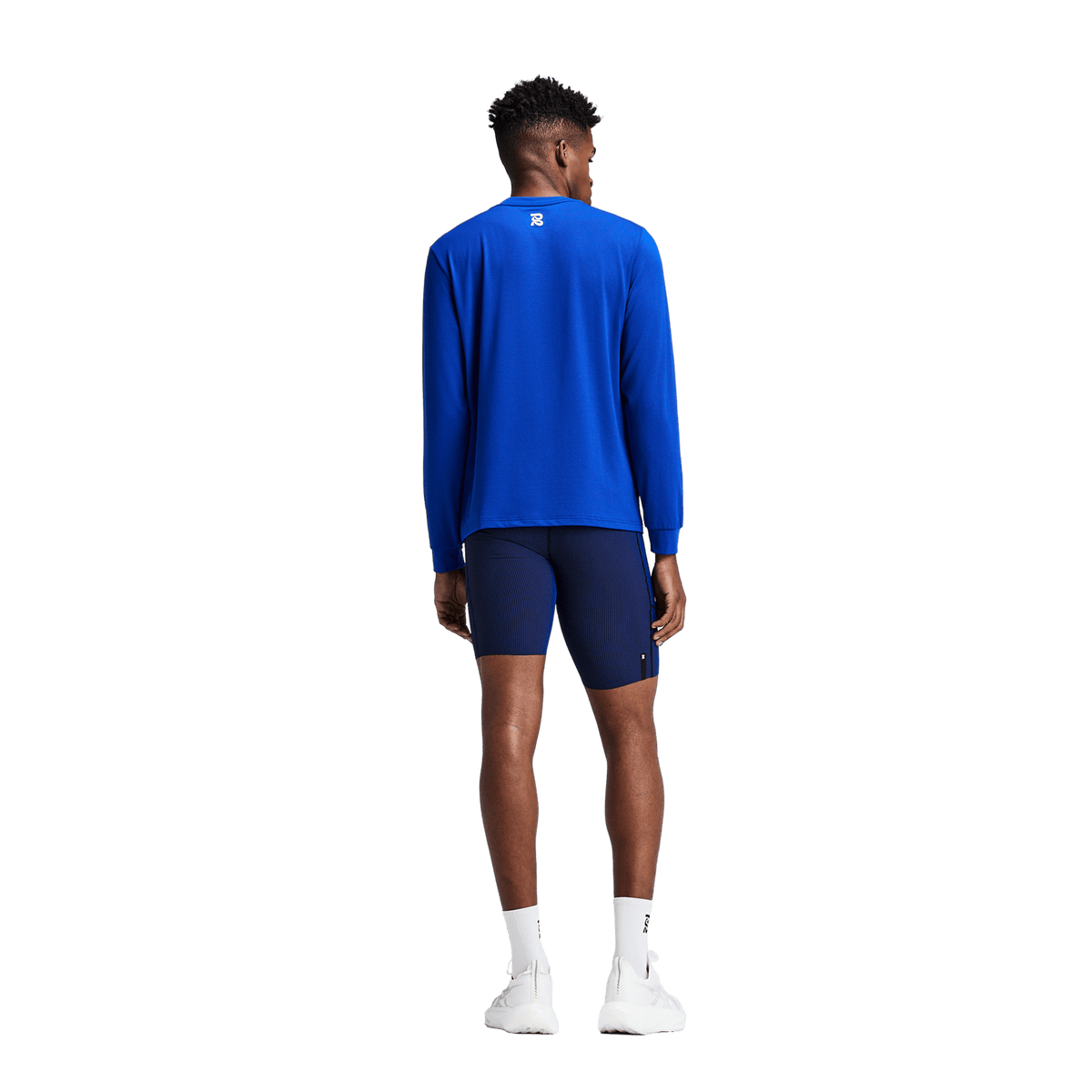 Bandit Men's Micromesh™ Long Sleeve – Bauhaus Blue - Interval Running