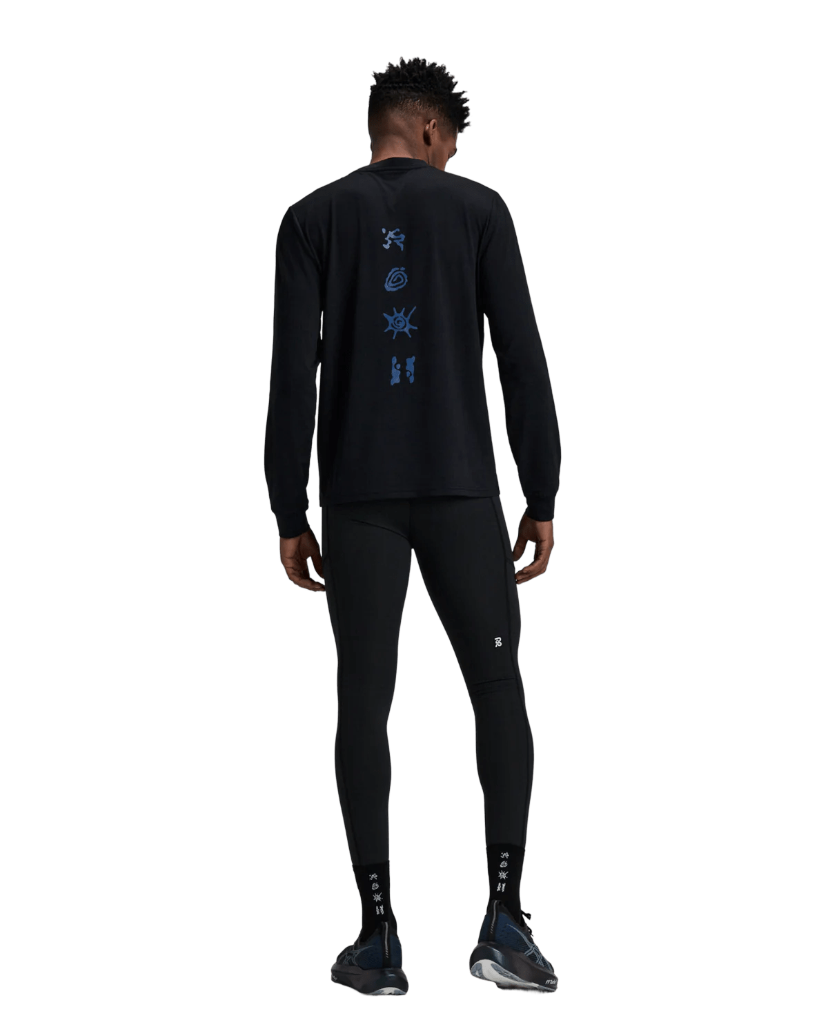 Bandit Men's Micromesh™ Long Sleeve – Black - Interval Running