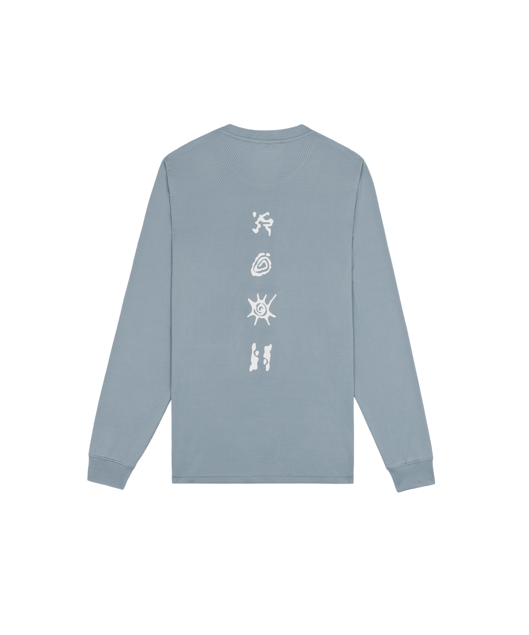 Bandit Men's Micromesh™ Long Sleeve – Tranquil Blue - Interval Running