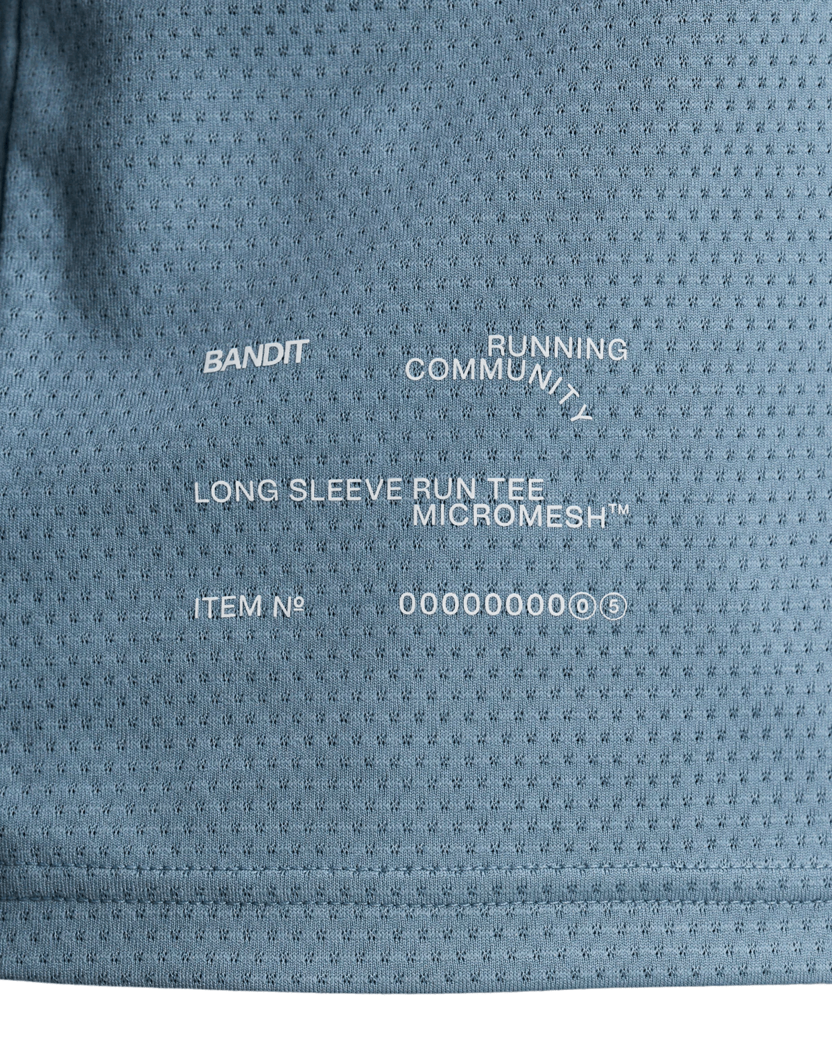 Bandit Men's Micromesh™ Long Sleeve – Tranquil Blue - Interval Running