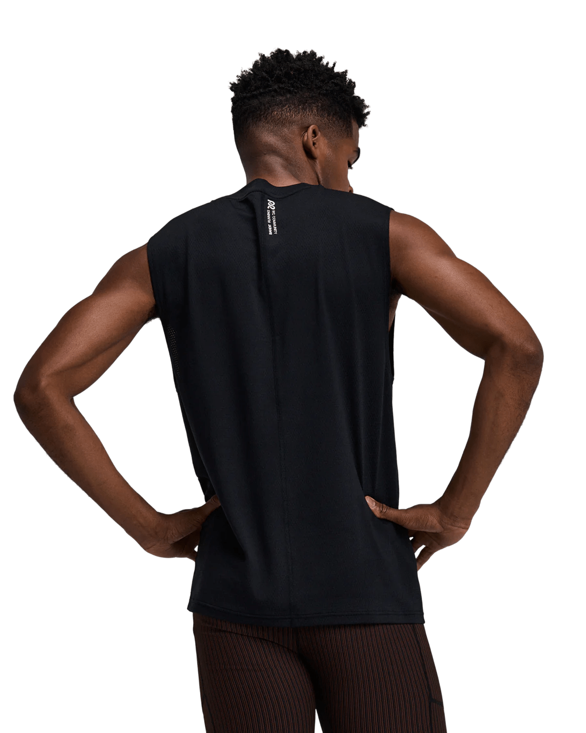 Bandit Men's Micromesh™ Run Tank – Black - Interval Running