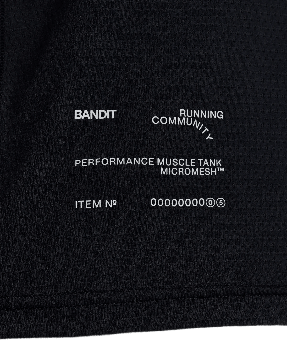 Bandit Men's Micromesh™ Run Tank – Black - Interval Running