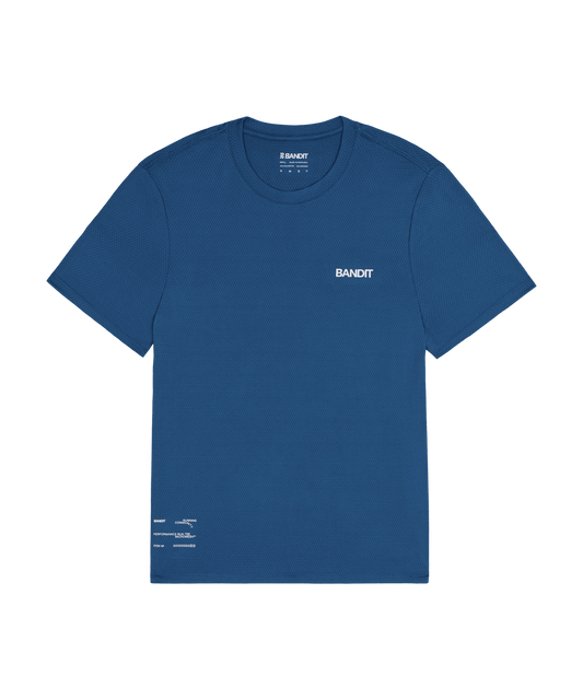 Bandit Men's Micromesh™ Run Tee – Aegean - Interval Running