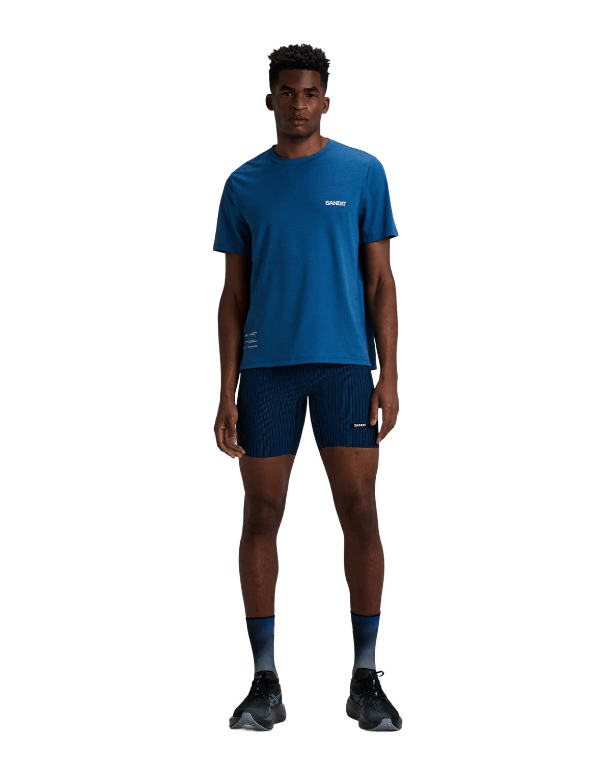 Bandit Men's Micromesh™ Run Tee – Aegean - Interval Running