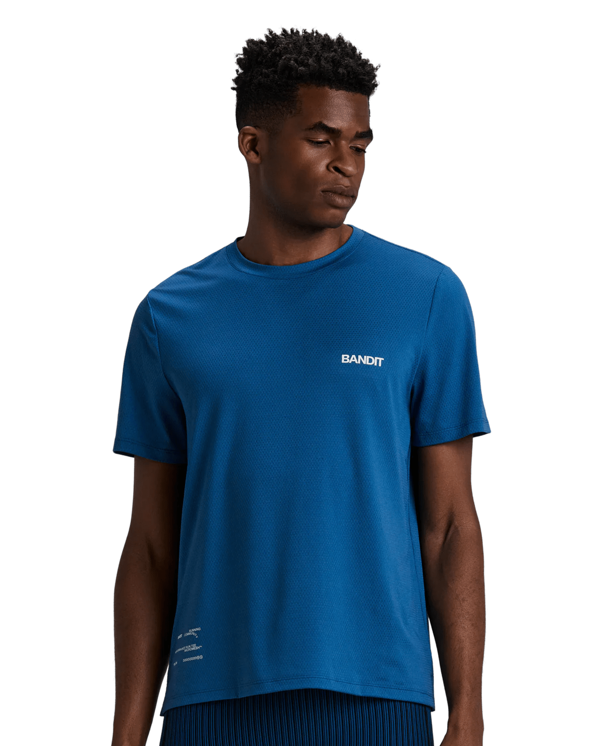 Bandit Men's Micromesh™ Run Tee – Aegean - Interval Running