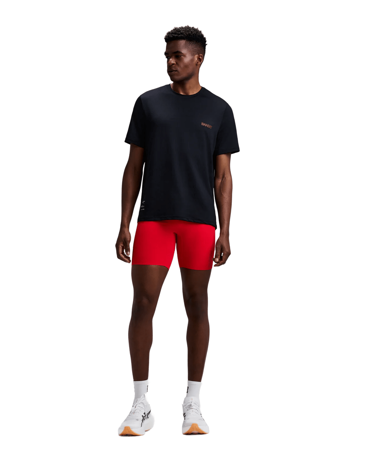 Bandit Men's Micromesh™ Run Tee – Black - Interval Running