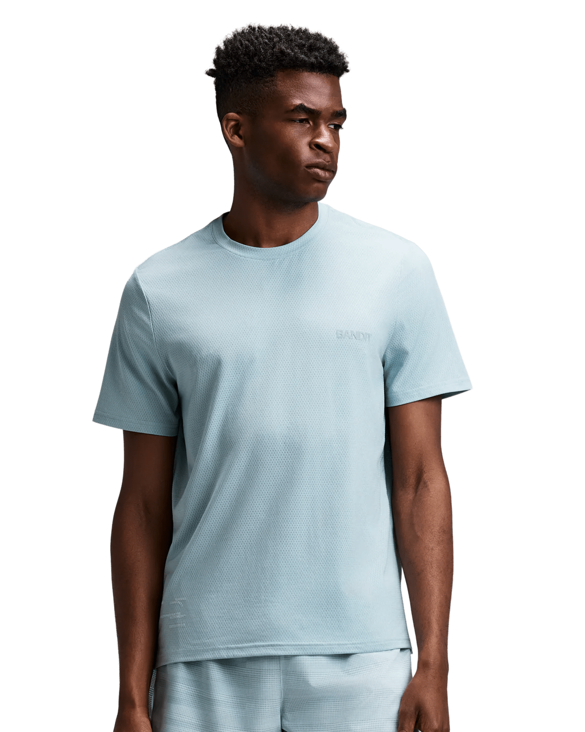 Bandit Men's Micromesh™ Run Tee – Lagoon - Interval Running