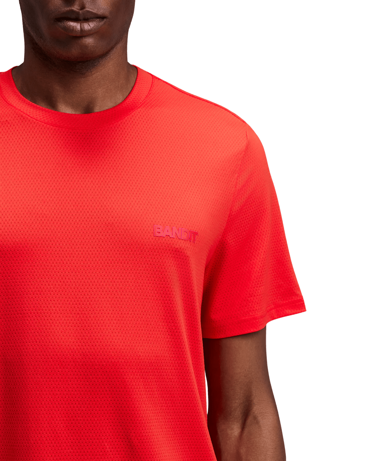 Bandit Men's Micromesh™ Run Tee – Poppy - Interval Running