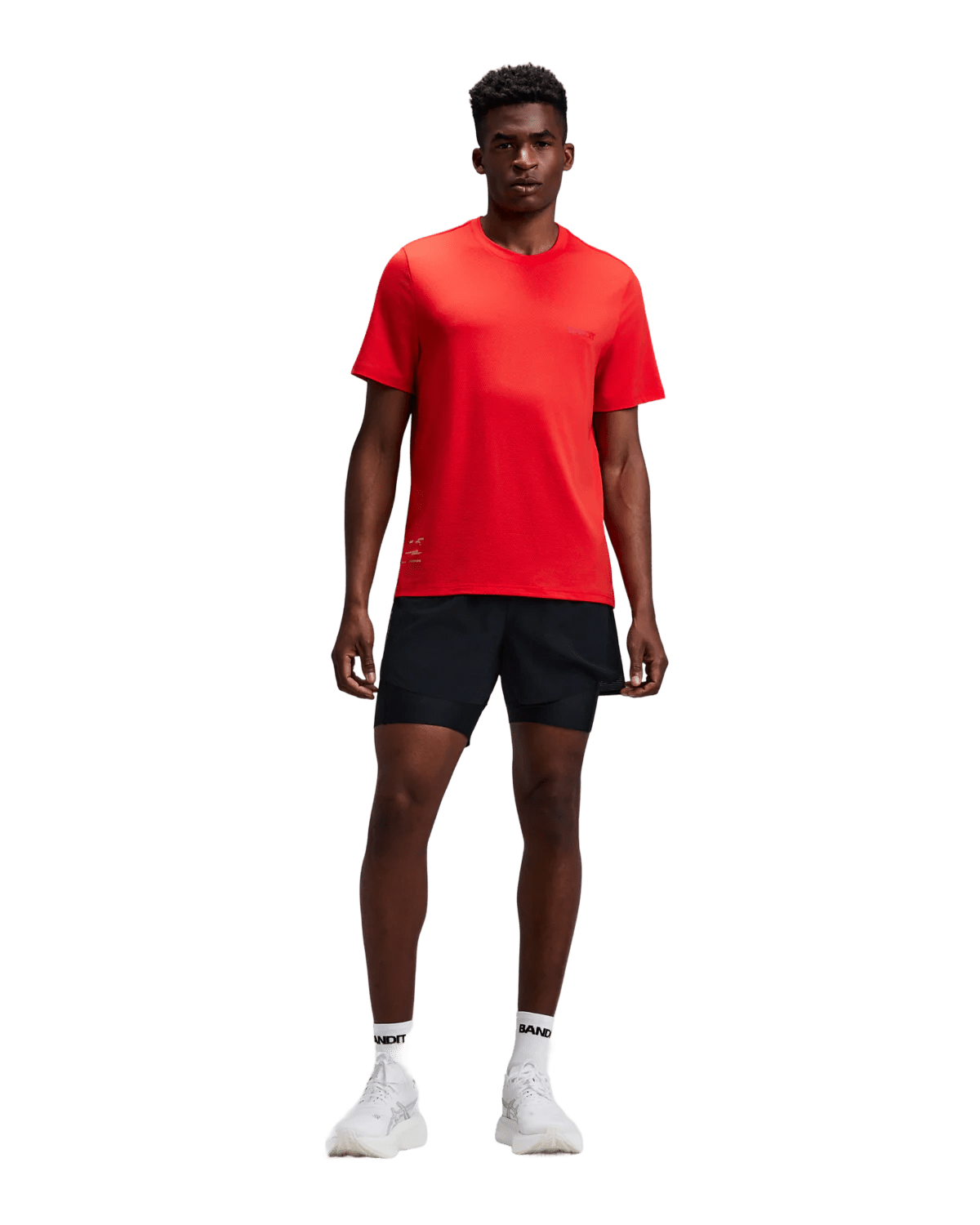 Bandit Men's Micromesh™ Run Tee – Poppy - Interval Running