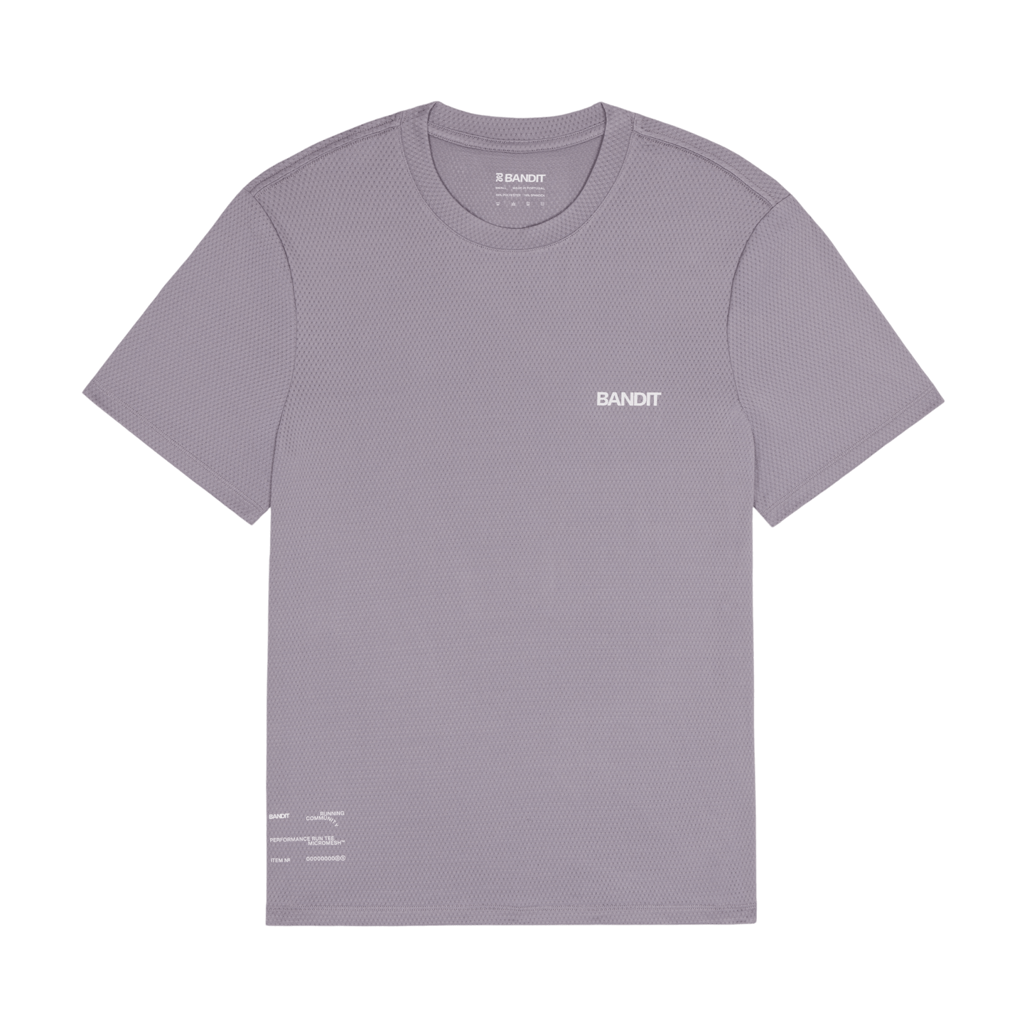 Bandit Men's Micromesh™ Run Tee – Violet Fog - Interval Running