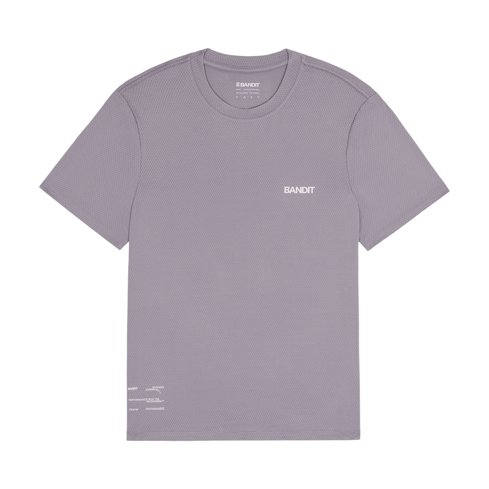 Bandit Men's Micromesh™ Run Tee – Violet Fog - Interval Running