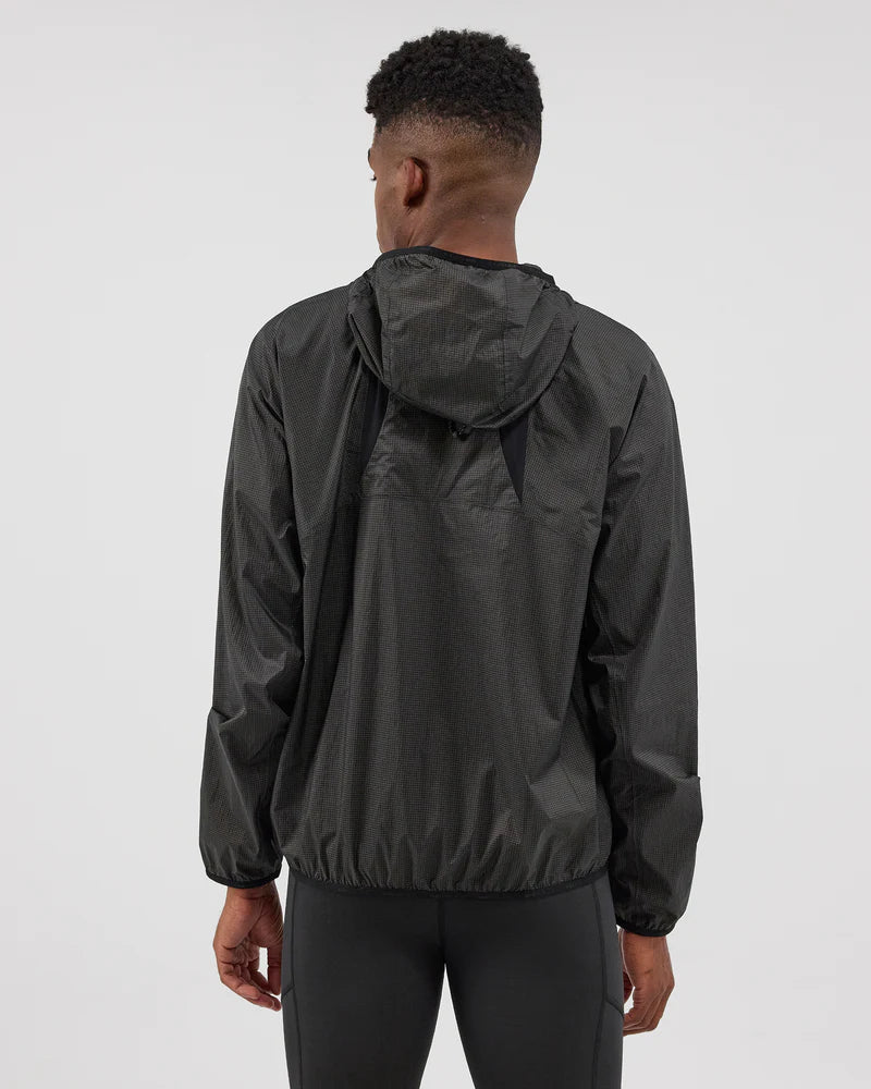 Bandit Men's RoccaRip™ Windbreaker Jacket - Black - Interval Running