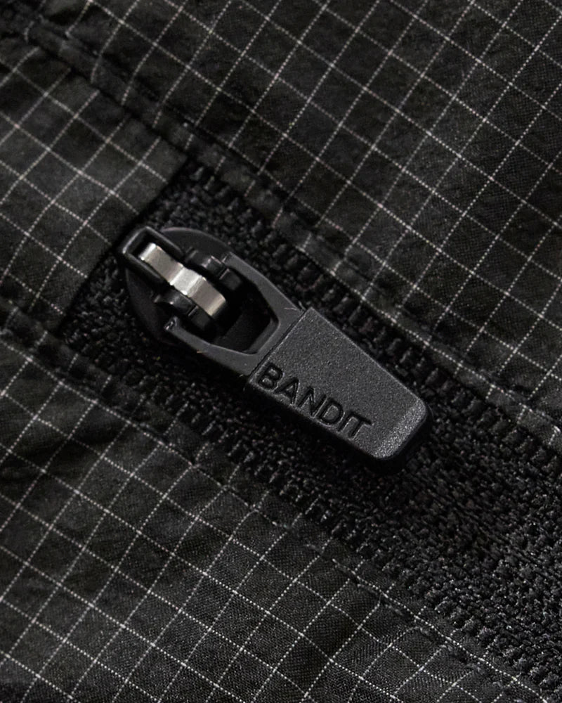 Bandit Men's RoccaRip™ Windbreaker Jacket - Black - Interval Running