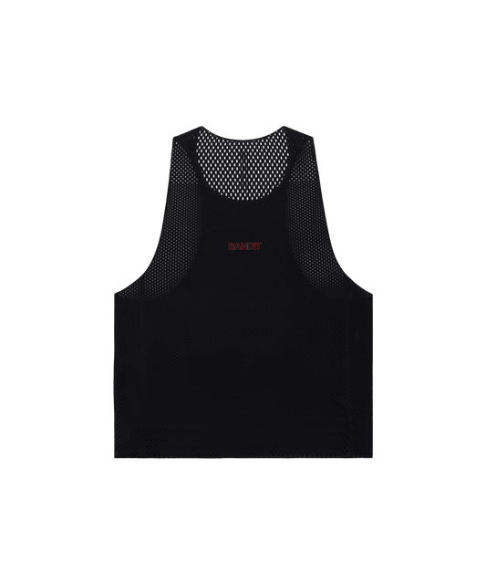 Bandit Men's Shredder™ Shorty Race Singlet - Black - Interval Running