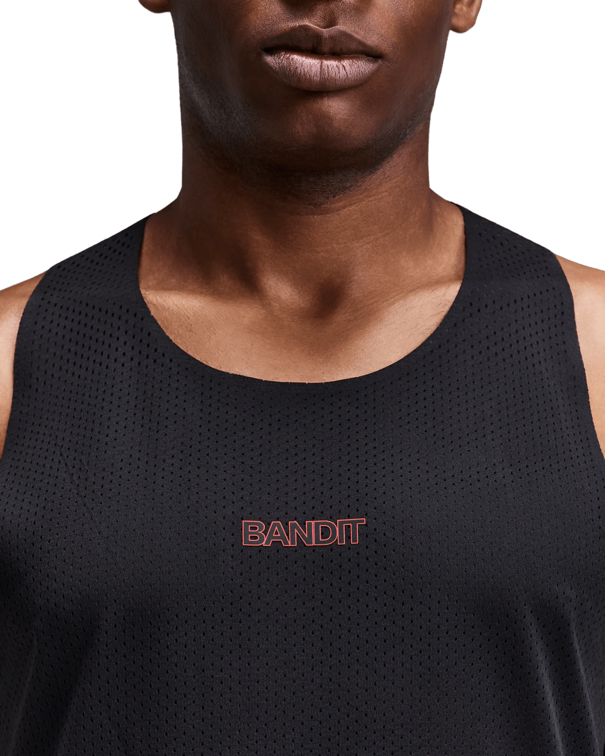 Bandit Men's Shredder™ Shorty Race Singlet - Black - Interval Running