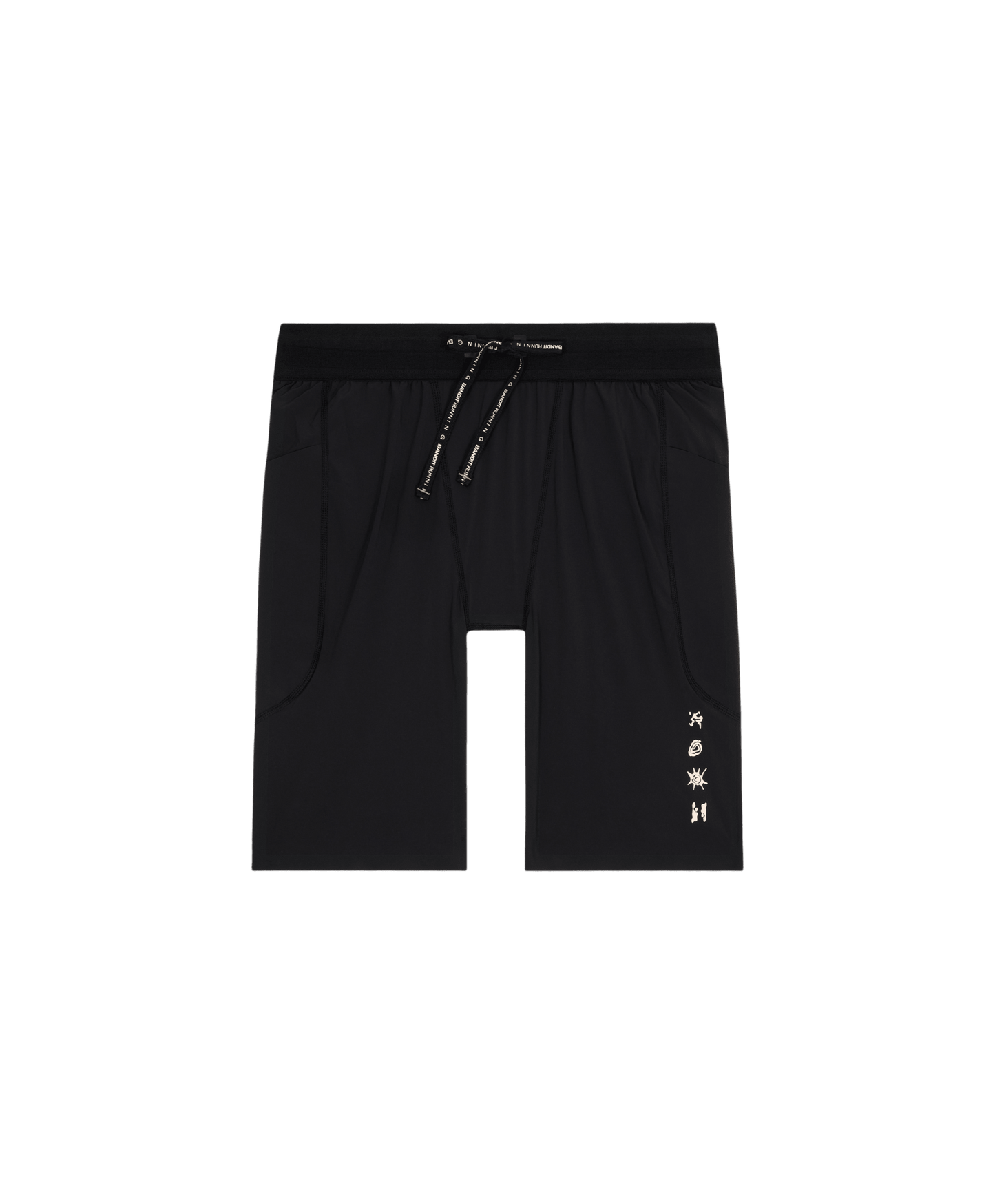 Bandit Men's SoLite™ 5 Pocket Half Tights - Black - Interval Running