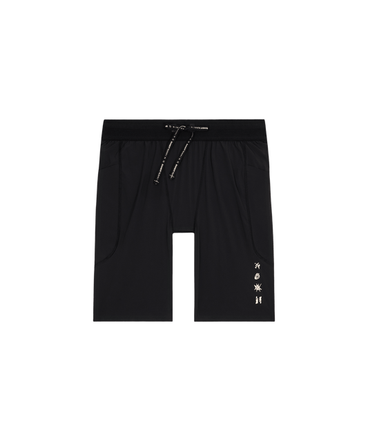 Bandit Men's SoLite™ 5 Pocket Half Tights - Black - Interval Running