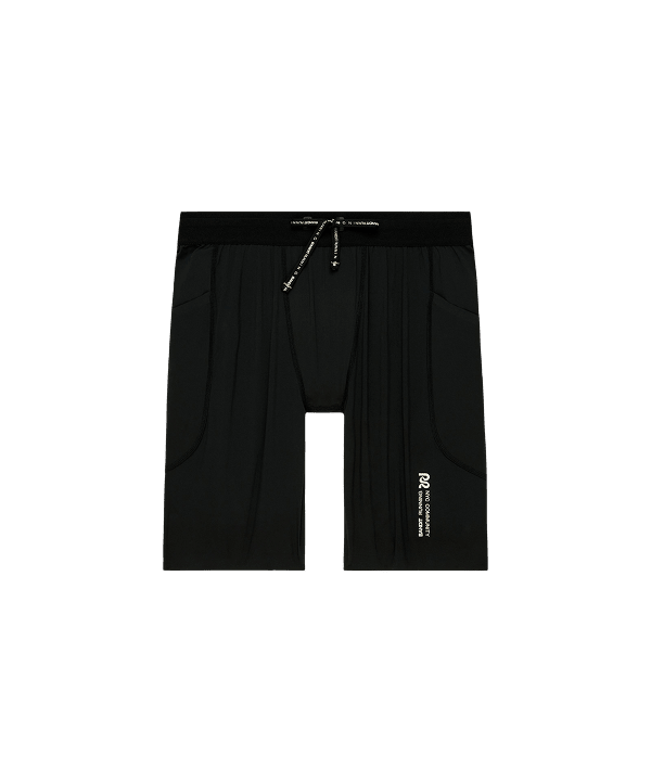 Bandit Men's SoLite™ 5 Pocket Half Tights – Black - Interval Running