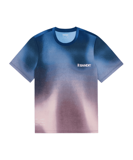 Bandit Men's Specter™ Performance Tee – Flow State Aegean Multi - Interval Running