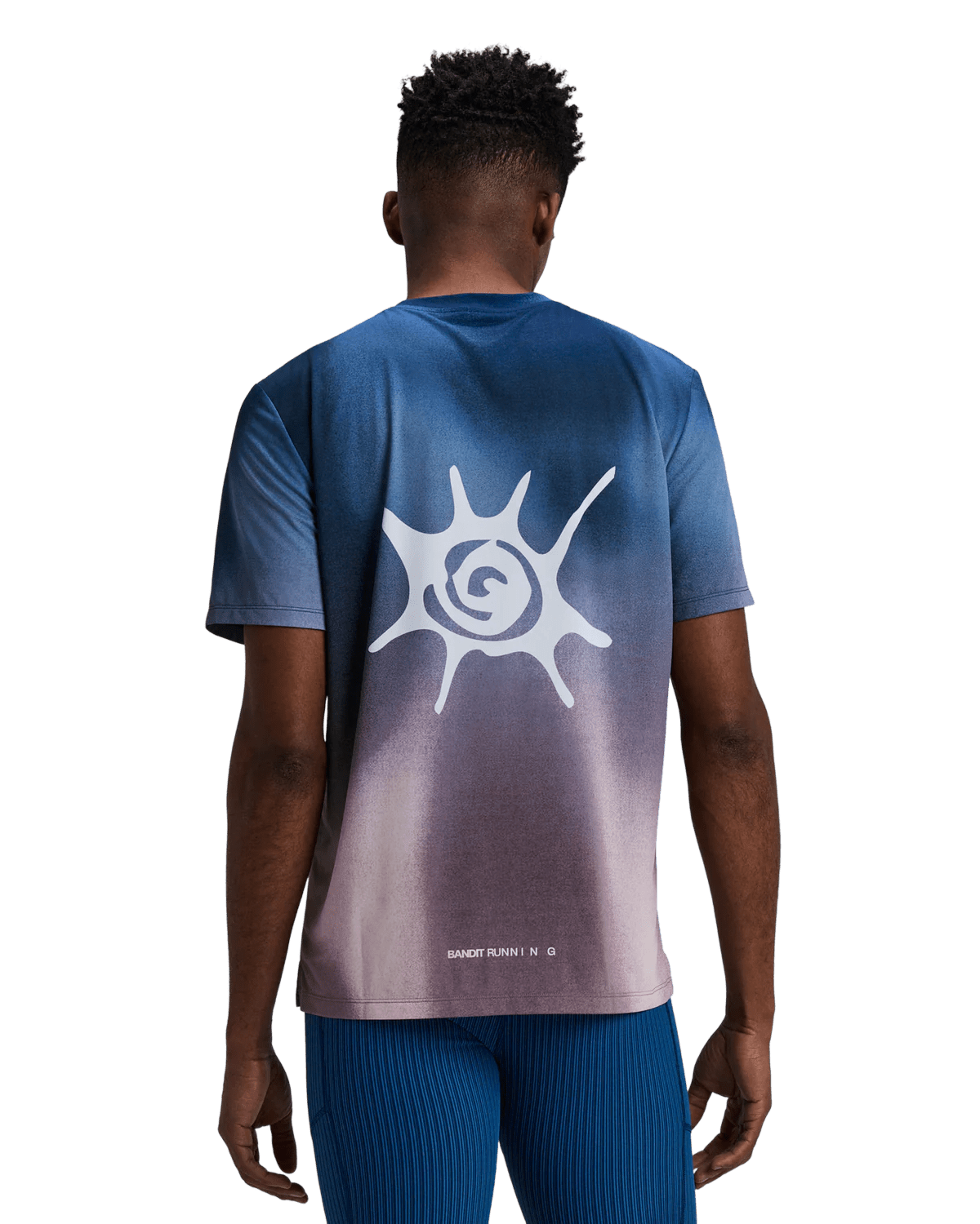 Bandit Men's Specter™ Performance Tee – Flow State Aegean Multi - Interval Running