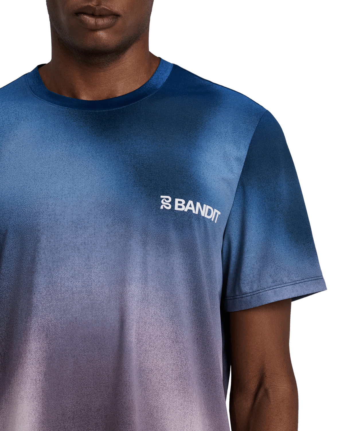 Bandit Men's Specter™ Performance Tee – Flow State Aegean Multi - Interval Running