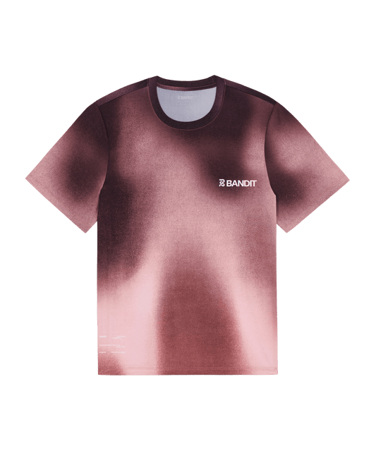 Bandit Men's Specter™ Performance Tee – Flow State Mahogany Multi - Interval Running