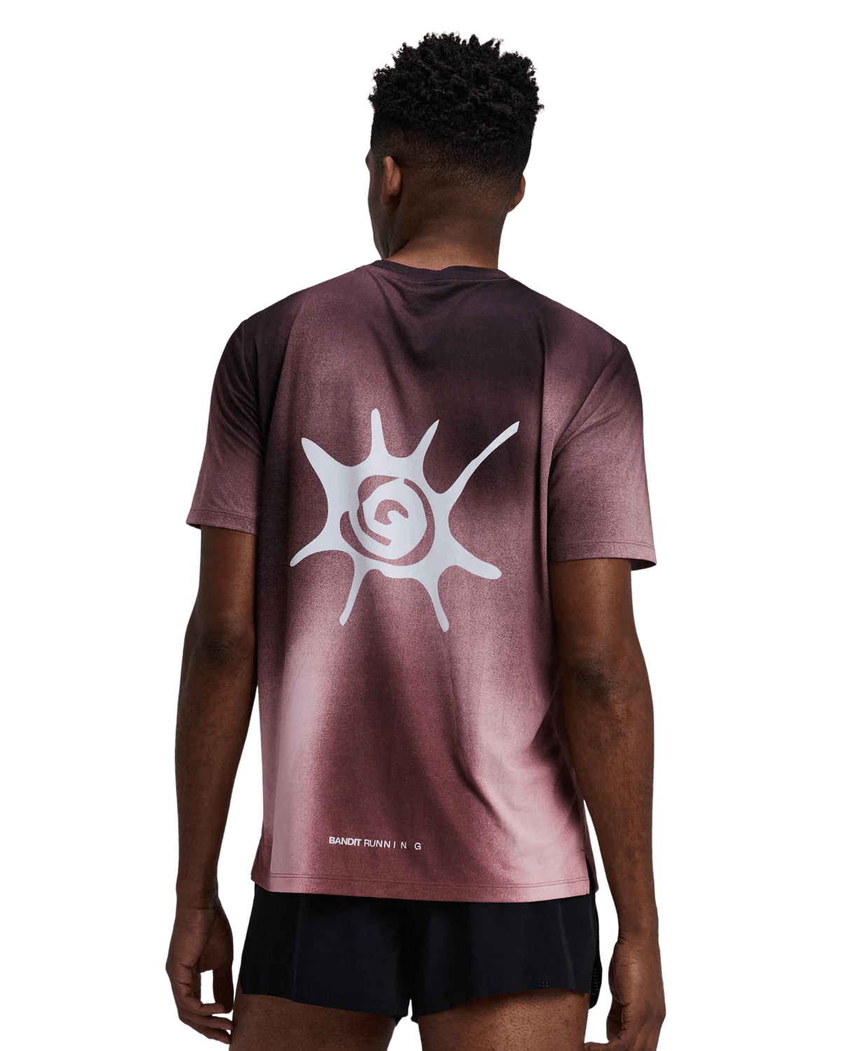Bandit Men's Specter™ Performance Tee – Flow State Mahogany Multi - Interval Running
