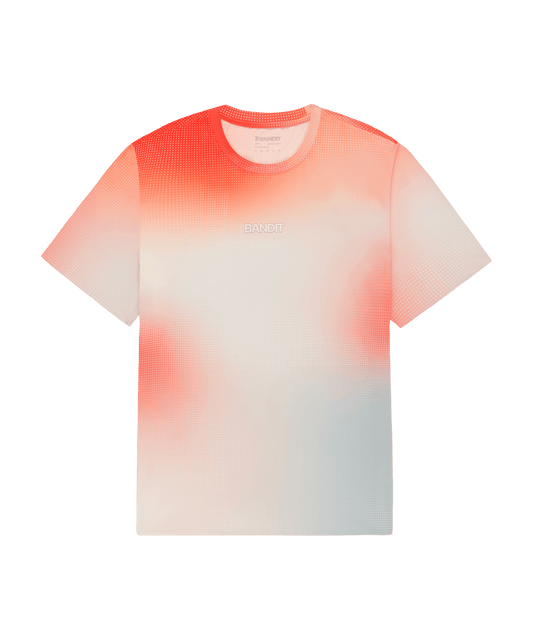 Bandit Men's Specter™ Performance Tee with Flopack – Poppy Multi - Interval Running