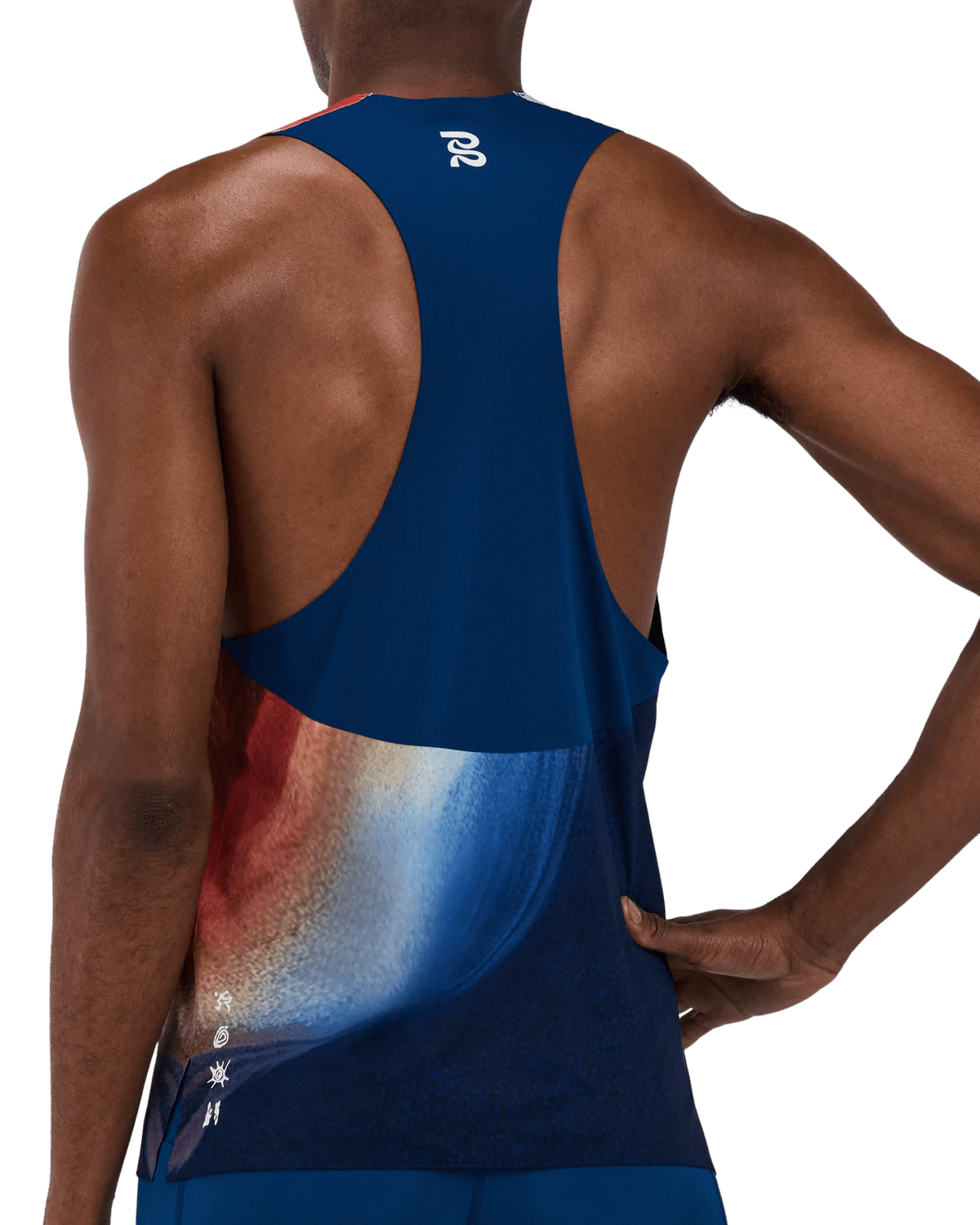 Bandit Men's Specter™ Race Singlet - Thermal Field Rusted Apricot - Interval Running