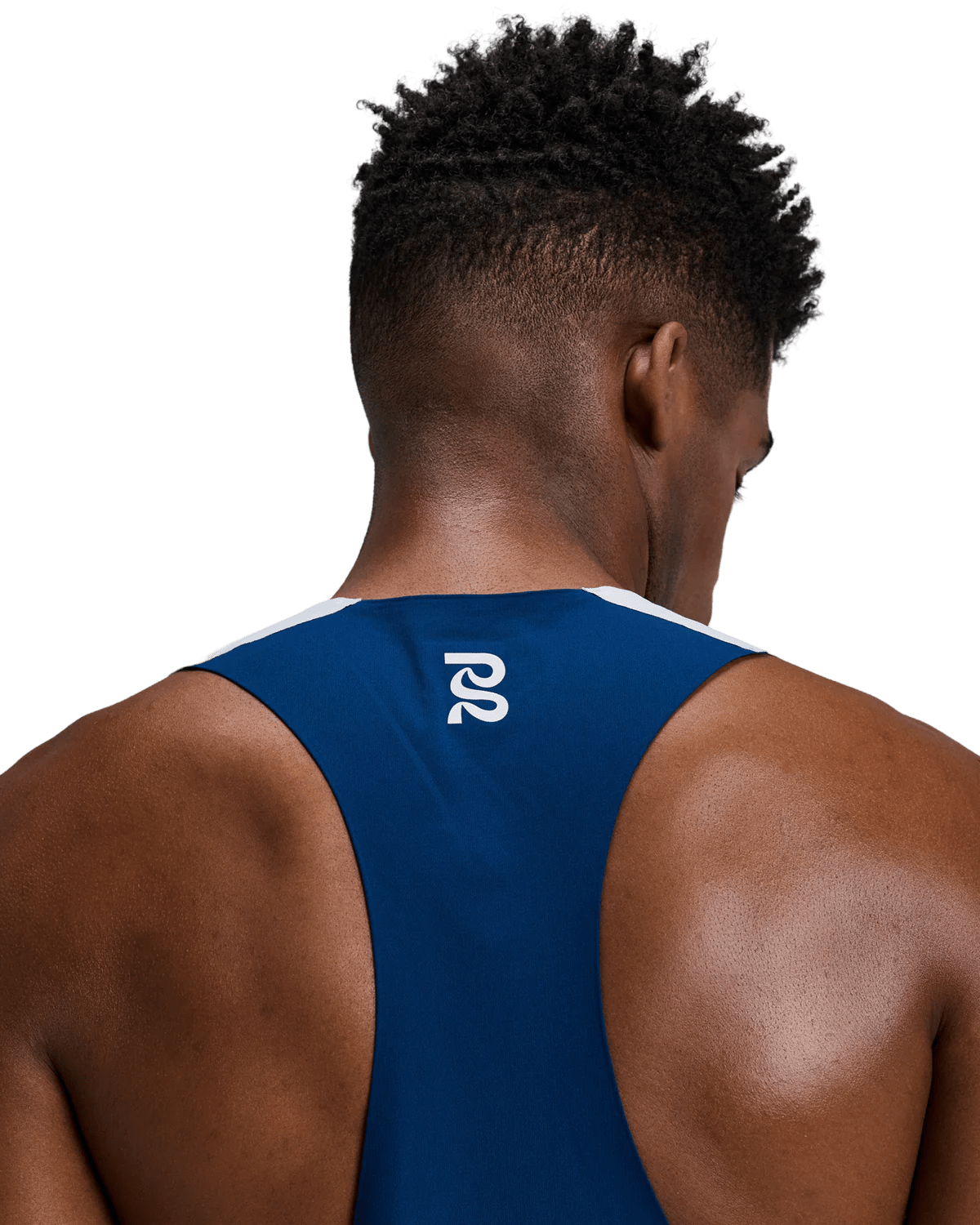 Bandit Men's Specter™ Race Singlet - Undertow Ink Blue - Interval Running
