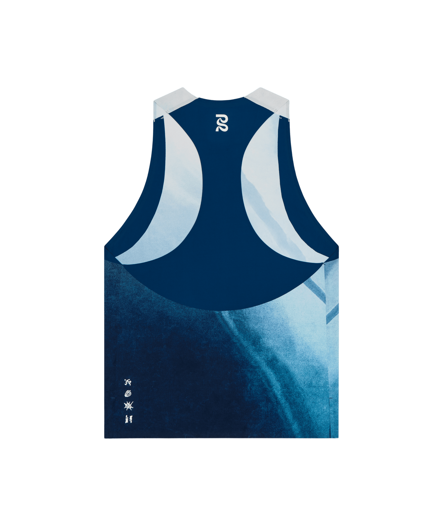 Bandit Men's Specter™ Race Singlet - Undertow Ink Blue - Interval Running