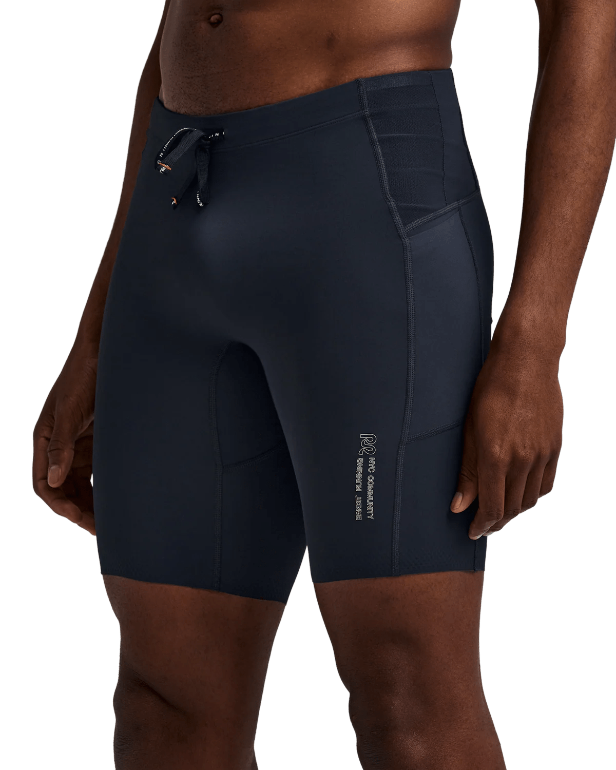 Bandit Men's Vanisher™ Half Tights - Anthracite - Interval Running