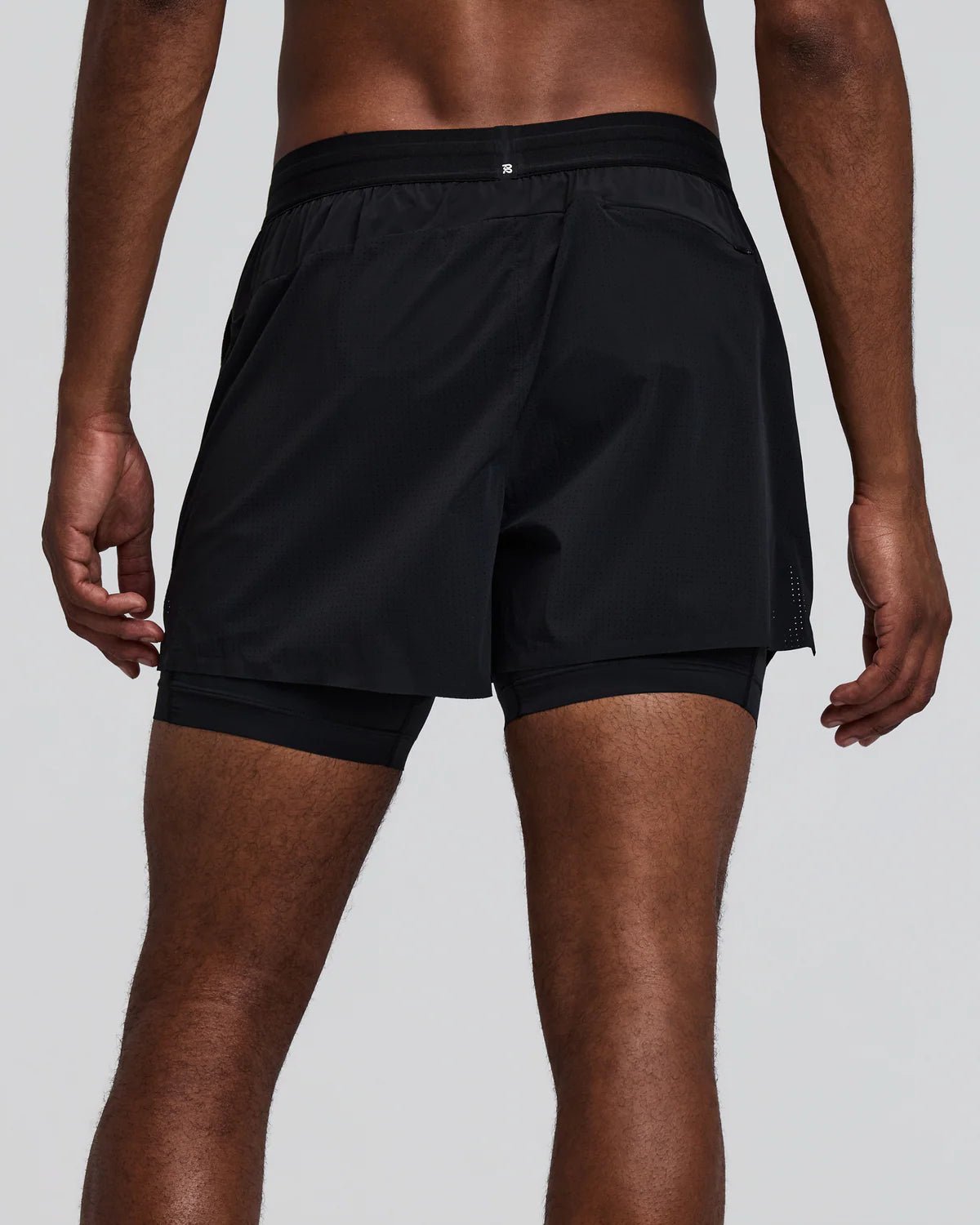 Bandit Men's Vento™ 2 - In - 1 Run Short - Black - Interval Running