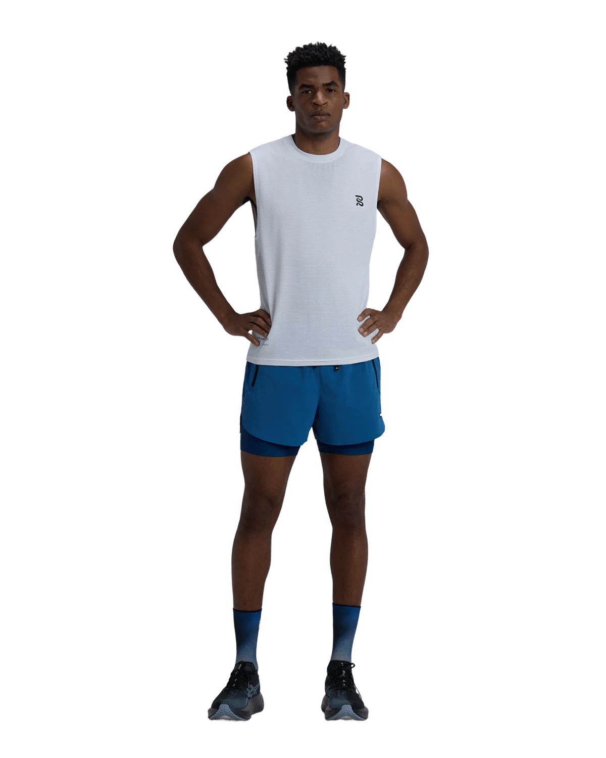 Bandit Men's Vento™ Next Gen 2 - In - 1 Run Short - Aegean - Interval Running