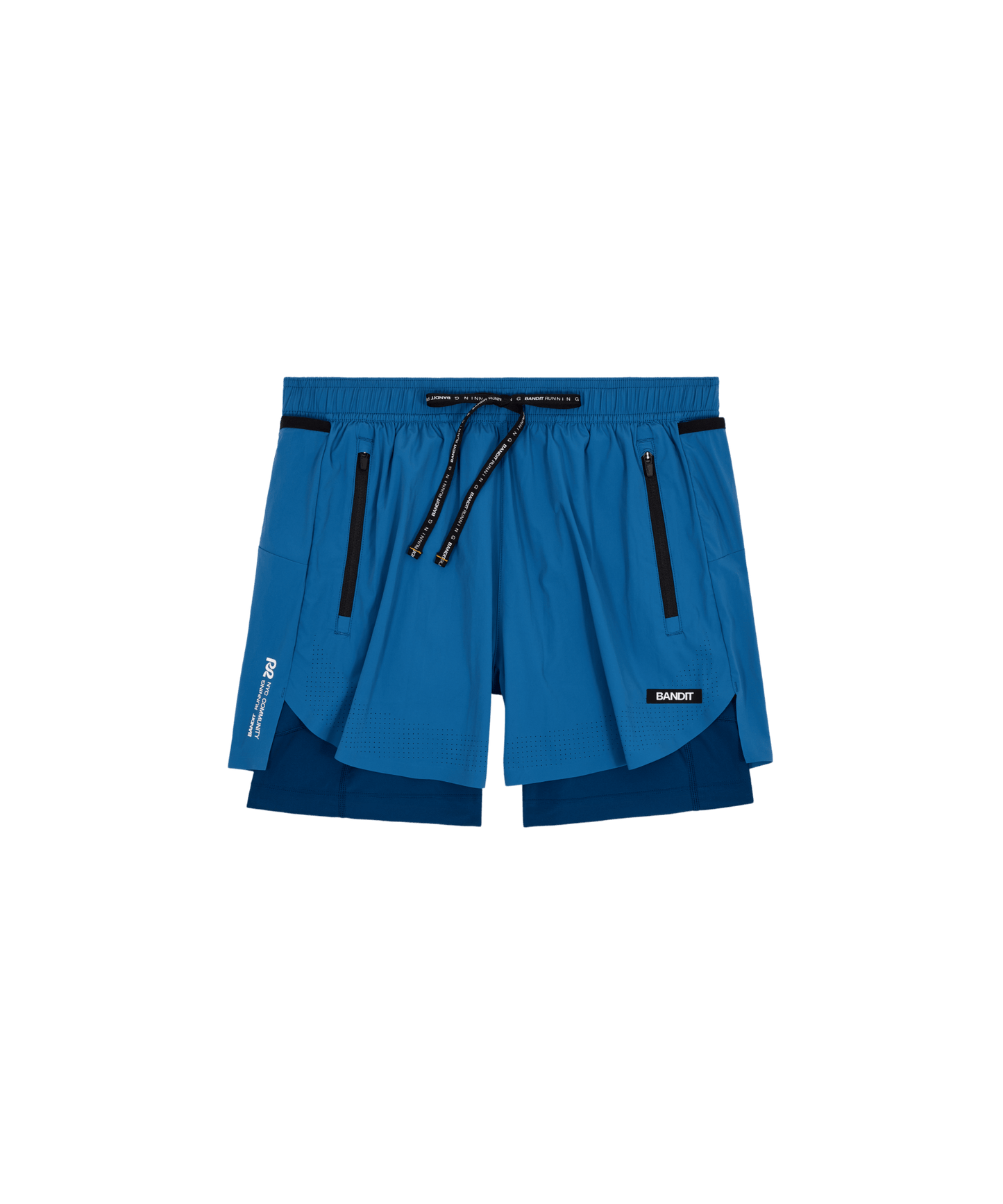 Bandit Men's Vento™ Next Gen 2 - In - 1 Run Short - Aegean - Interval Running