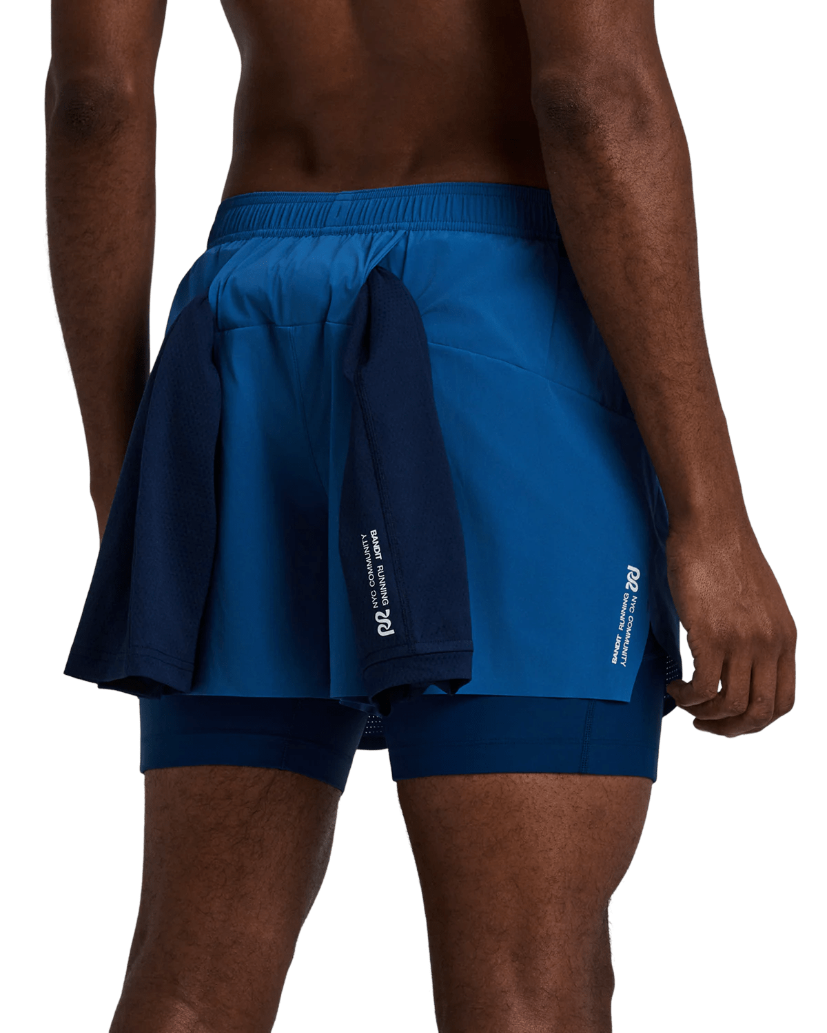 Bandit Men's Vento™ Next Gen 2 - In - 1 Run Short - Aegean - Interval Running